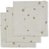 3-Pack Muslin Cloth - Lemon