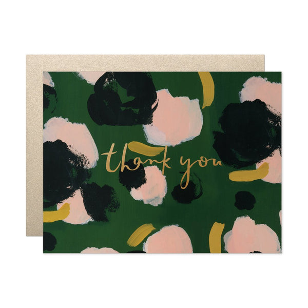 Camellia Thank You Card